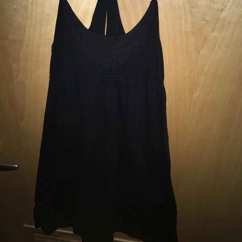 Black sun dress